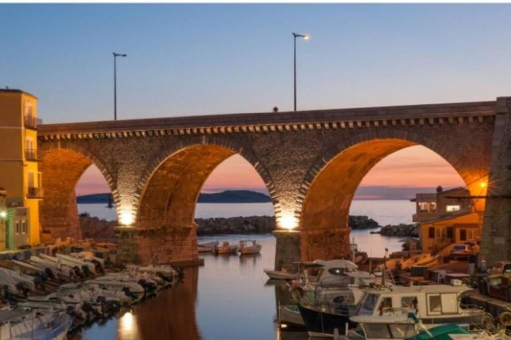 Апартаменты La Galinette Marseille Entre Plage Et Calanques Экстерьер фото